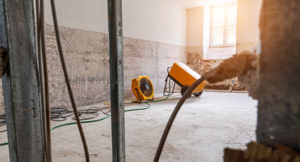 Basement Water Damage Repair in Frankfort