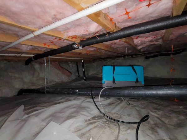 Crawl Space Water Remediation in Frankfort